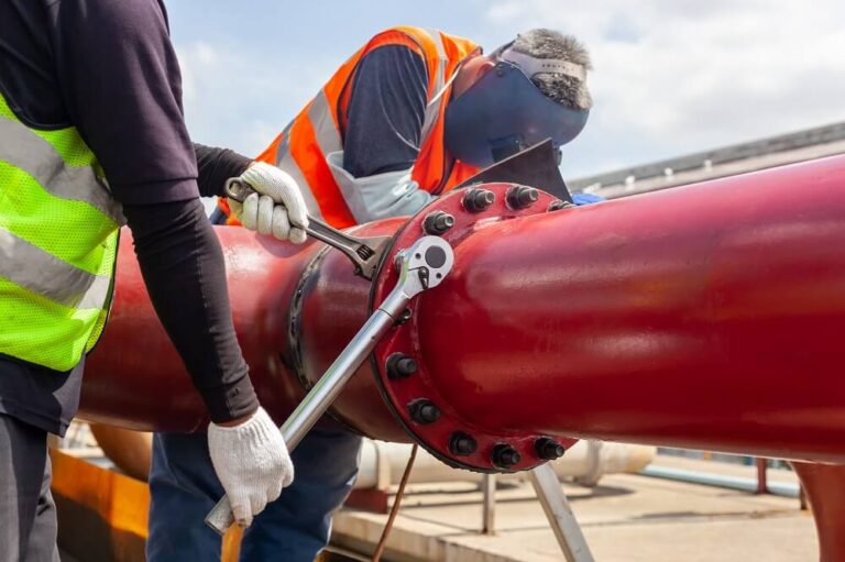 Inspecting and Maintaining Pad Flanges in Industrial Piping Systems